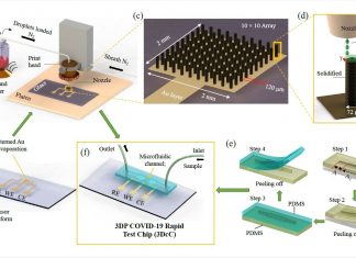 3D printed nanoparticle biosensing platform detects SARS-CoV-2 antibodies within seconds