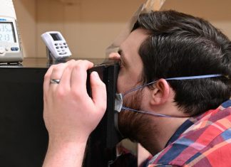 Researchers propose that humidity from masks may lessen severity of COVID-19