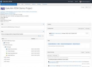 Commencement of full operation of research data management platform “GakuNin RDM”
