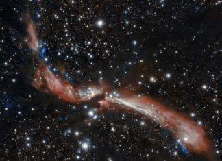 Sidewinding young stellar jets spied by Gemini South