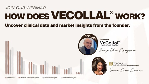 TCI Enters into Strategic Alliance with VeCollal(R) and CDMO the World’s First, Science-based vegan collagen alternative