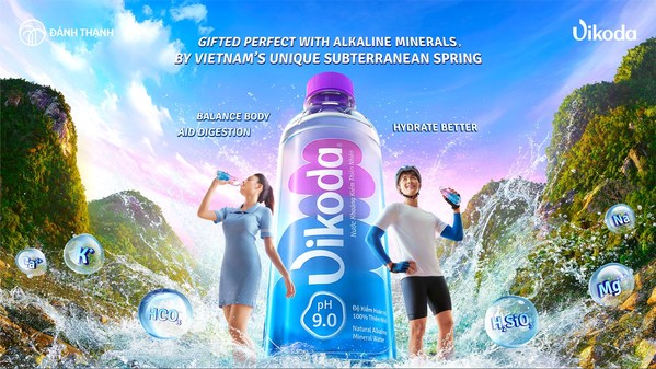 First Vietnam’s natural mineral water brand provides perfect alkalinity pH = 9.0 from the premium unique mineral source of Danh Thanh