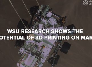 Martian rock-metal composite shows potential of 3D printing on Mars