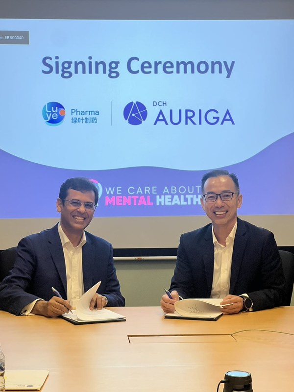 Luye Pharma and DCH Auriga Establish an Exclusive Distribution Partnership and Jointly Launch the “We Care About Mental Health” Initiative