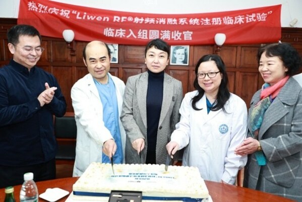 Confirmatory clinical trial of Liwen RF™ ablation system in China concluded