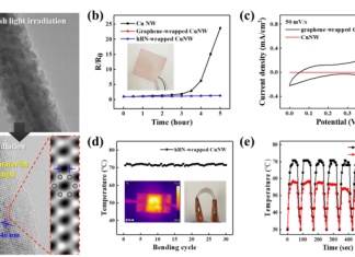 DGIST Professor Yoonkyu Lee’s research team has developed a high-performance transparent-flexible electronic device based on a copper-graphene nanowire synthesized by scintillation