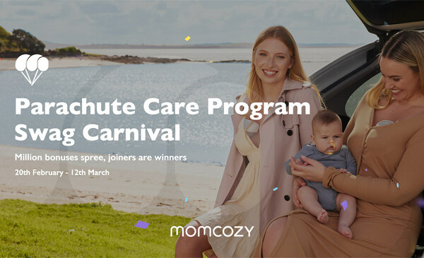 Maternity and Baby Brand Momcozy Launches ‘Parachute Care Program’ to Support Breastfeeding Journeys