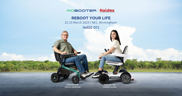 Robooter to Showcases Multiple Products at Naidex Under the Theme of “Reboot Your Life”