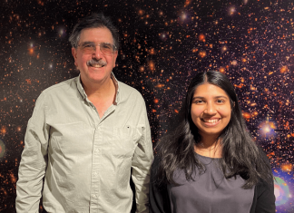 How to see the invisible: Using the dark matter distribution to test our cosmological model