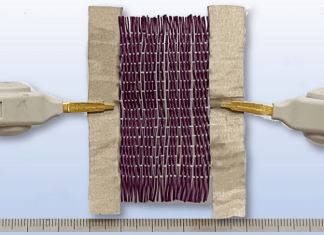 New programmable smart fabric responds to temperature and electricity