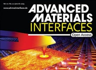 Front cover highlights “innovative approach” of research into 2D materials