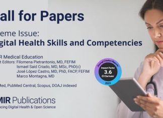 JMIR Medical Education call for papers: digital health skills and competencies for clinicians and health care professionals