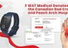 WAT Medical Donates to the Canadian Red Cross and Peach Arch Hospital