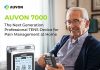 AUVON Launches a New Professional TENS Unit “AUVON 7000”, Offering a Drug-free Pain Relief Way at Home