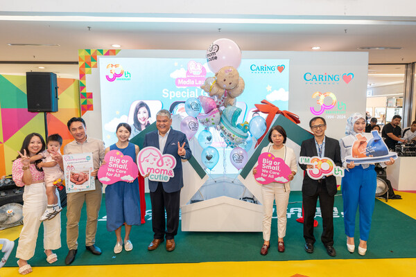 CARING PHARMACY UNVEILS MOM & CUTIE PRODUCT LINE IN CELEBRATORY 30TH ANNIVERSARY EVENT