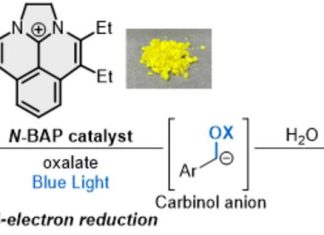 Reduction of esters by a novel photocatalyst