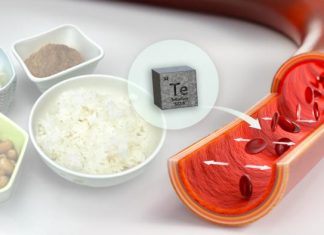 High blood pressure associated with environmental contamination by tellurium