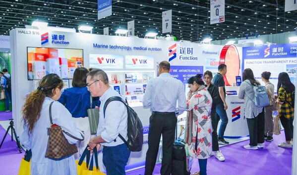 Function VIK unveiled at the VITAFOODS ASIA,Accelerating the globalization process