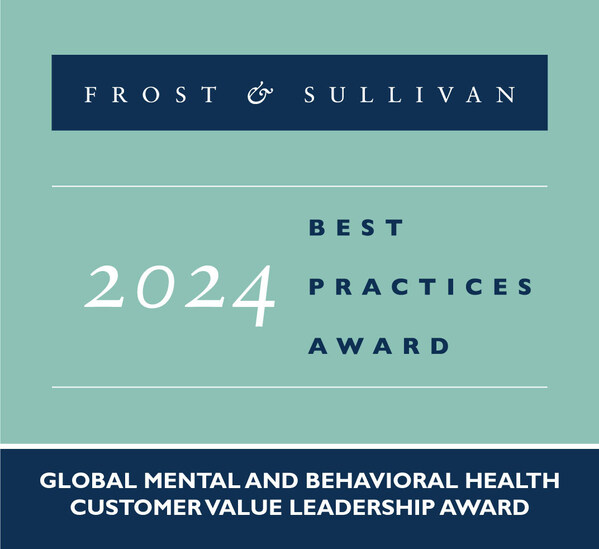 LiveWell Awarded Frost & Sullivan’s 2024 Global Customer Value Leadership Award for Advancing Equitable and Accessible Mental Health Solutions