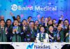 Baird Medical Lists in the U.S. on the Nasdaq Exchange