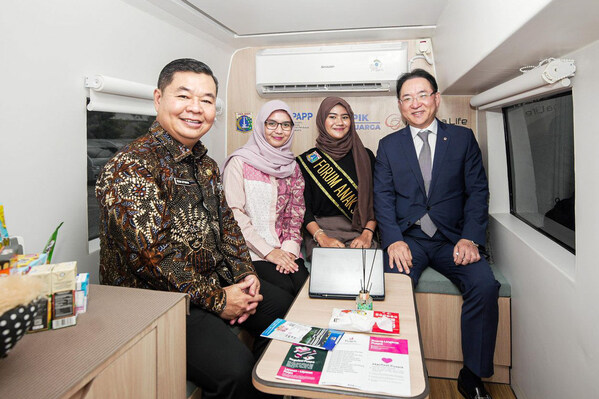 Hanwha Life Launches ‘Mobile Family Center’ in Indonesia to Strengthen Community-Centered Mental Health Support for Women and Children