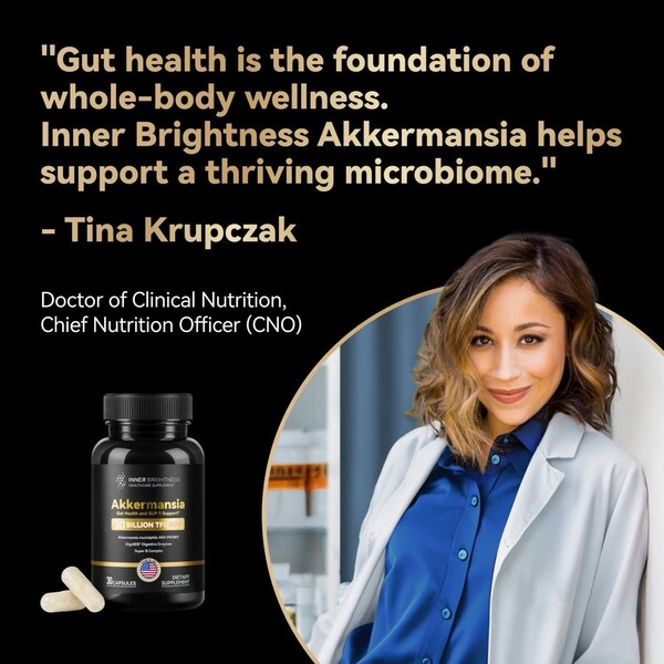 Inner Brightness Unveils New Akkermansia Probiotic: A Science-Backed Supplement for Gut Health and Digestion