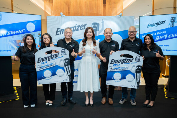 ENERGIZER LAUNCHES THE WORLD’S FIRST 3-IN-1 CHILD SHIELD™ COIN-CELL LITHIUM RANGE IN MALAYSIA