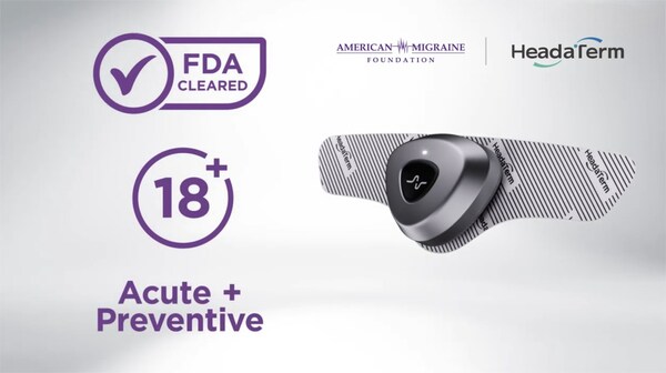 American Migraine Foundation Highlights HeadaTerm2 in Its Latest Device Recommendations, Backed by Clinical Evidence