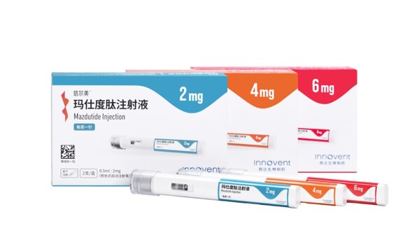Innovent Announces Mazdutide, First Dual GCG/GLP-1 Receptor Agonist, Received Approval from China’s NMPA for Chronic Weight Management