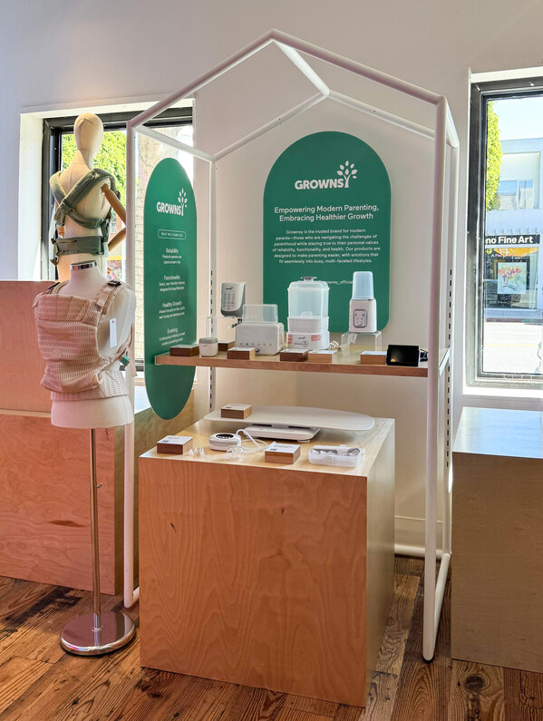 GROWNSY Joins Babylist Beverly Hills Showroom to Bring Smarter Parenting Solutions to Families