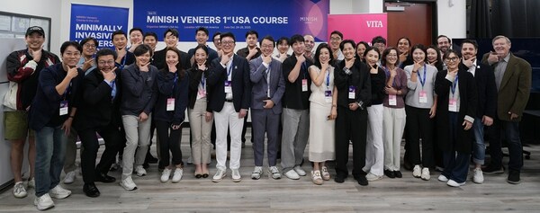 MINISH Technology Has Successfully Concluded Its First U.S. MINISH Veneers Course, Certifying 22 Dentists