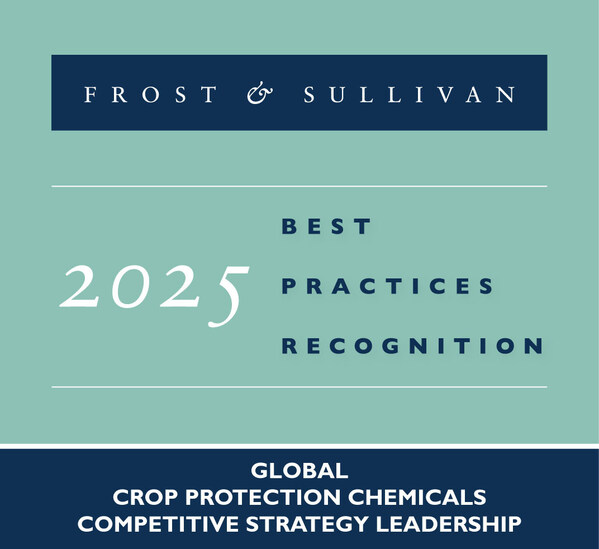 Safex Chemicals India Ltd. Receives Frost & Sullivan’s 2025 Global Competitive Strategy Leadership Recognition for Excellence in Crop Protection Chemicals