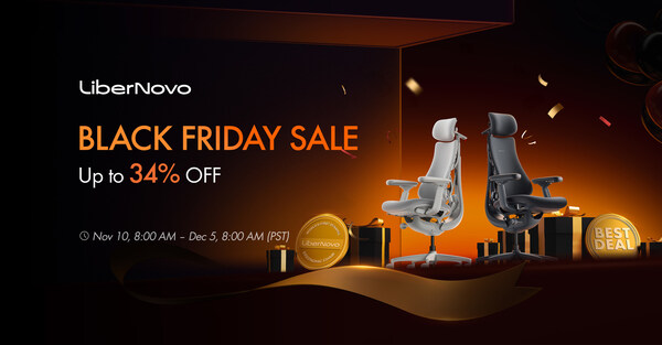 LiberNovo Launches Black Friday Savings: Redefine Your Workspace for Health