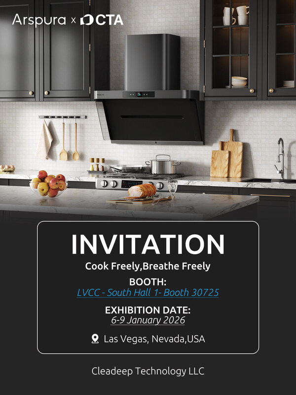 Arspura Showcases a New Standard for Healthy Kitchen Living at CES 2026