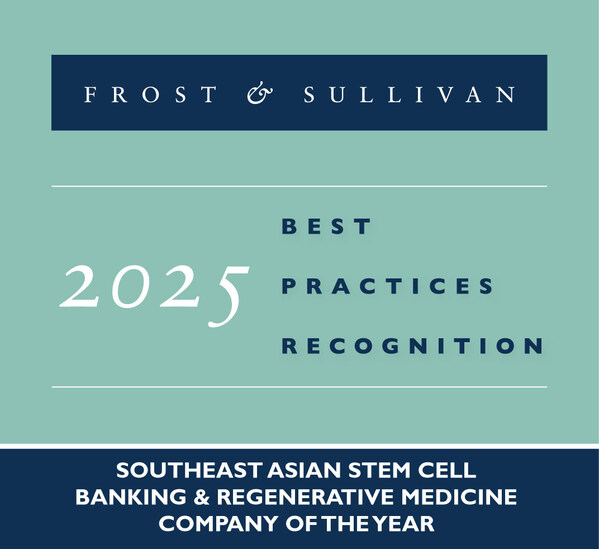MEDEZE Receives Frost & Sullivan’s 2025 Southeast Asia Company of the Year Recognition for Leadership in Stem Cell Banking and Regenerative Medicine
