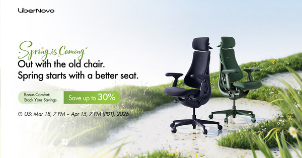 Beyond Static Seating: LiberNovo’s Spring Promotion for a More Human-Centered Workspace