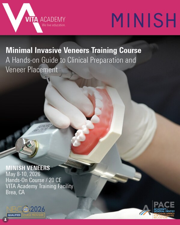 MINISH Veneers to Host U.S. CE Course in California, Expanding Biomimetic Dentistry Training to North America