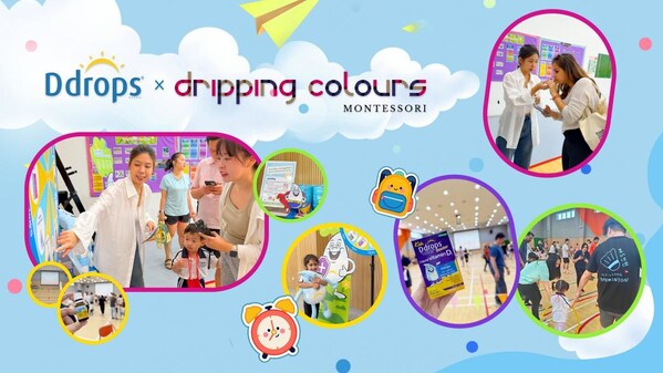 Ddrops® Supports Children’s Healthy Growth at Dripping Colours Montessori Sports Day — Every Step Toward a Healthier Future