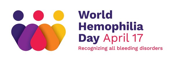 World Hemophilia Day 2026 – April 17, 2026 – “Diagnosis: First step to care.”