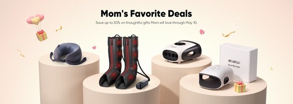 Hand Numbness and Pain Become New Concern for Modern Mothers; CINCOM Hand Massager Emerges as Mother’s Day Gift Favorite