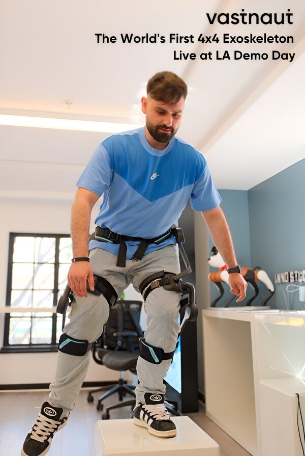 Vastnaut Wraps Up Its First Los Angeles Demo Day, Letting Supporters Live-Test the 4×4 Exoskeleton