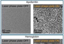 Laser‑Driven Phase Contrast Enhances Cryo‑EM Resolution of Small Proteins