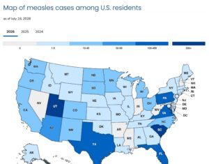 Oral Antiviral Blocks Measles-Like Virus Transmission in Ferrets