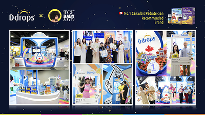 Ddrops® Makes Its Debut at TCE Baby Expo, Deepening Connections with Malaysian Families